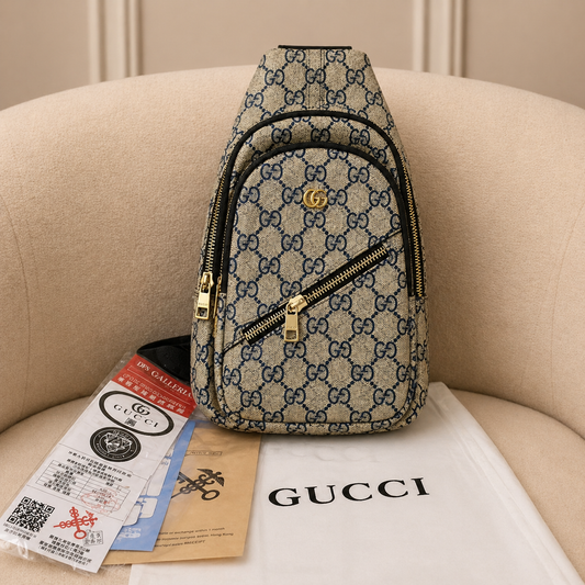 Gucci Messenger Travel Side Chest Backpack