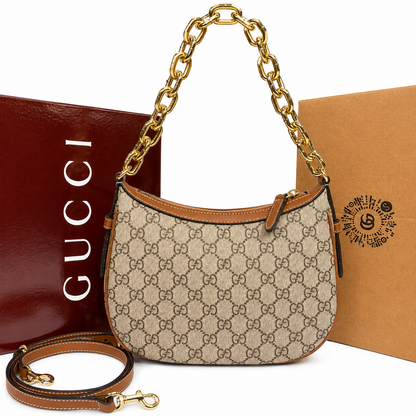 Gucci GG Supreme Chain Shoulder Bag