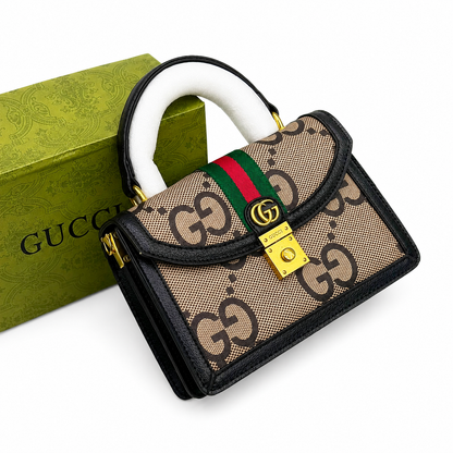Gucci GG Supreme Mini Top Handle Bag
