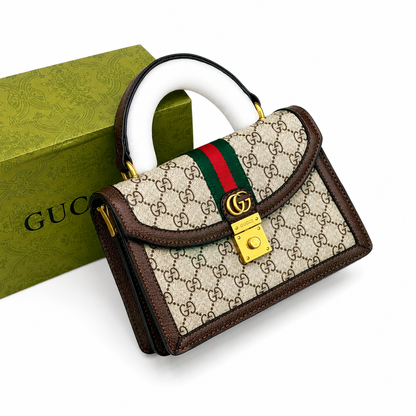 Gucci GG Supreme Mini Top Handle Bag