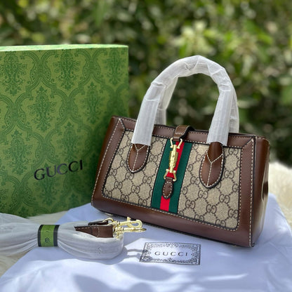 Gucci GG Supreme Web Jackie 1961 Small Tote