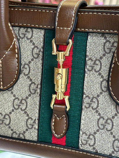 Gucci GG Supreme Web Jackie 1961 Small Tote
