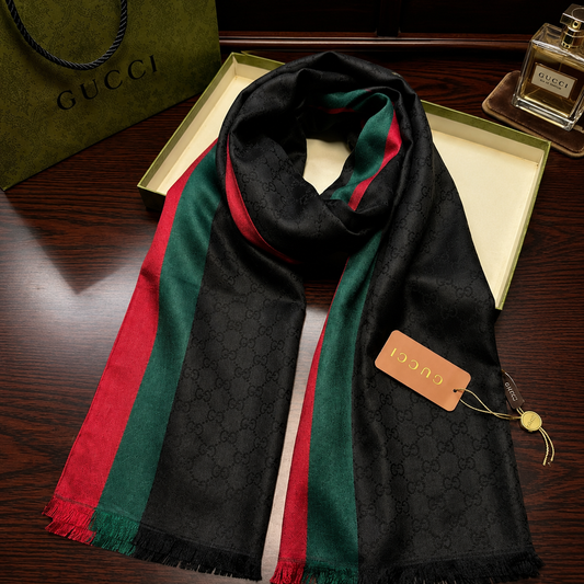 Gucci GG Web Stripe Luxury Stoles