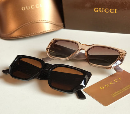 Gucci Geometric Frame Sunglasses