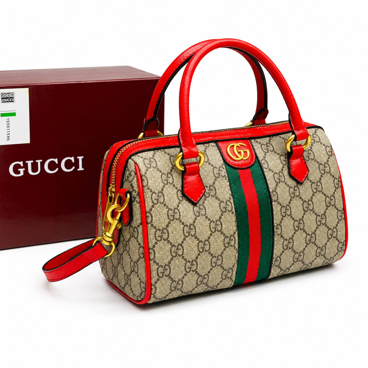 Gucci Ophidia GG Mini Boston Bag