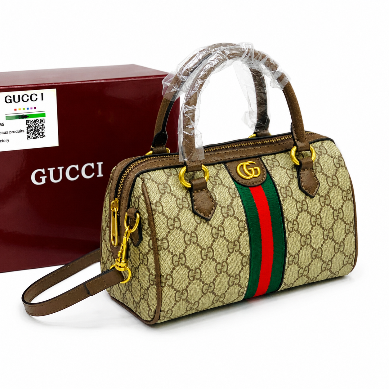 Gucci Ophidia GG Mini Boston Bag