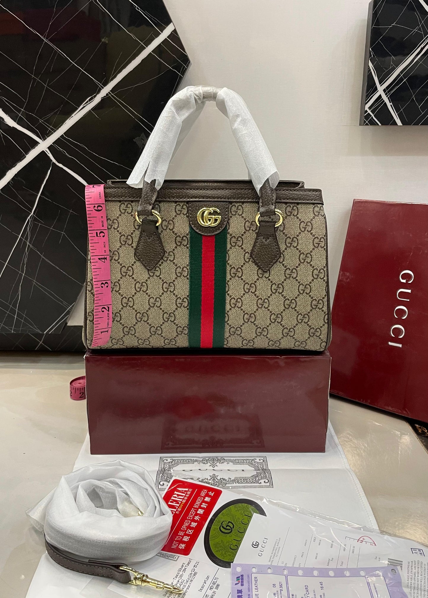 Gucci Ophidia GG Small Tote Bag