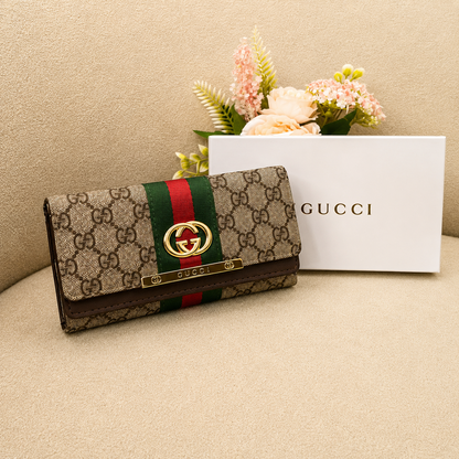 Gucci Ophidia GG Supreme Continental Wallet