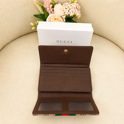 Gucci Ophidia GG Supreme Continental Wallet