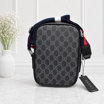 Gucci GG Supreme Mini Messenger Crossbody Bag