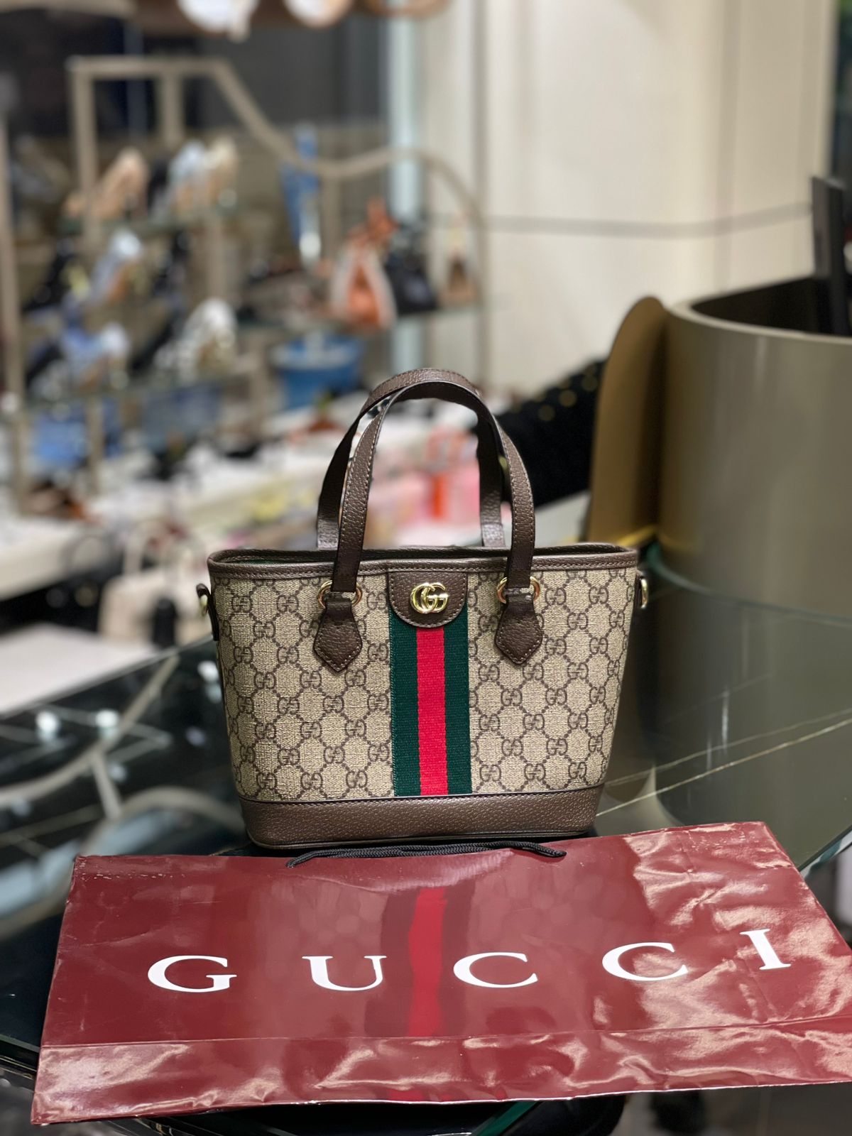 Gucci Ophidia Small Tote Bag - Official Model