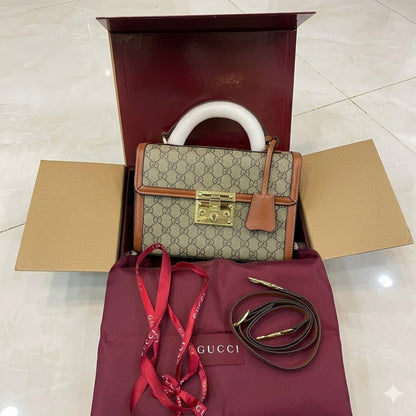 Gucci Padlock Small Top Handle Bag