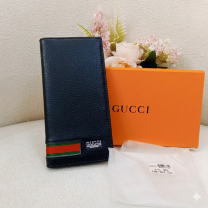 Gucci Signature Leather Long Wallet