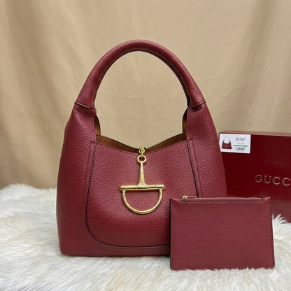 Gu-cci Softbit Maxi Shoulder Bag (Leather)