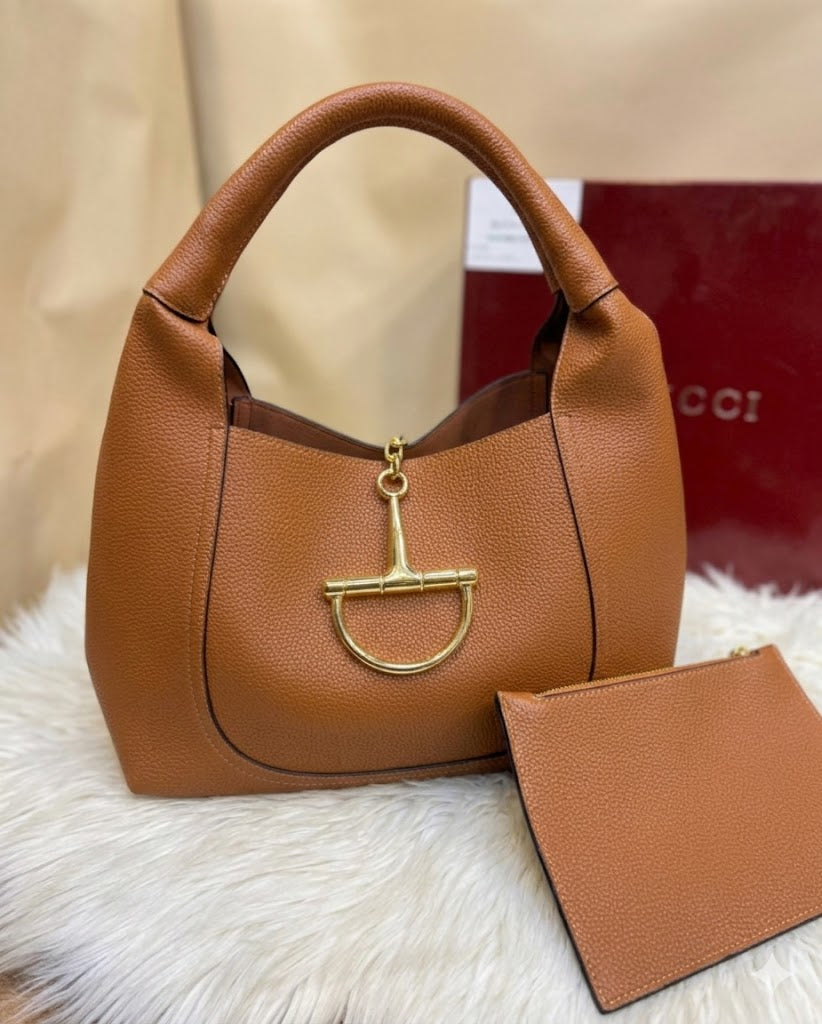 Gu-cci Softbit Maxi Shoulder Bag (Leather)