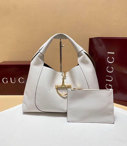Gu-cci Softbit Maxi Shoulder Bag (Leather)