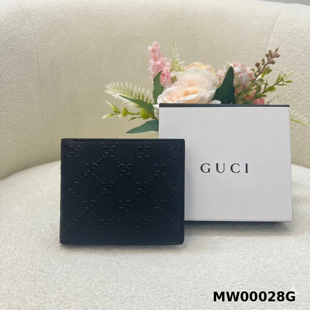 Gucci GG Embossed Leather Wallet
