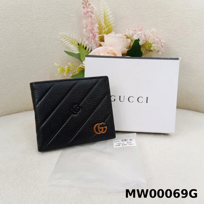 Gucci GG Marmont Premium Leather Bifold Wallet
