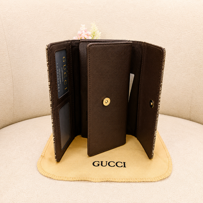 Gucci GG Marmont Supreme Continental Wallet