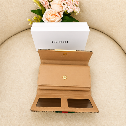 Gucci Ophidia GG Supreme Continental Wallet