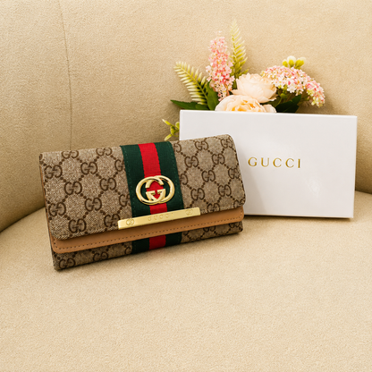 Gucci Ophidia GG Supreme Continental Wallet