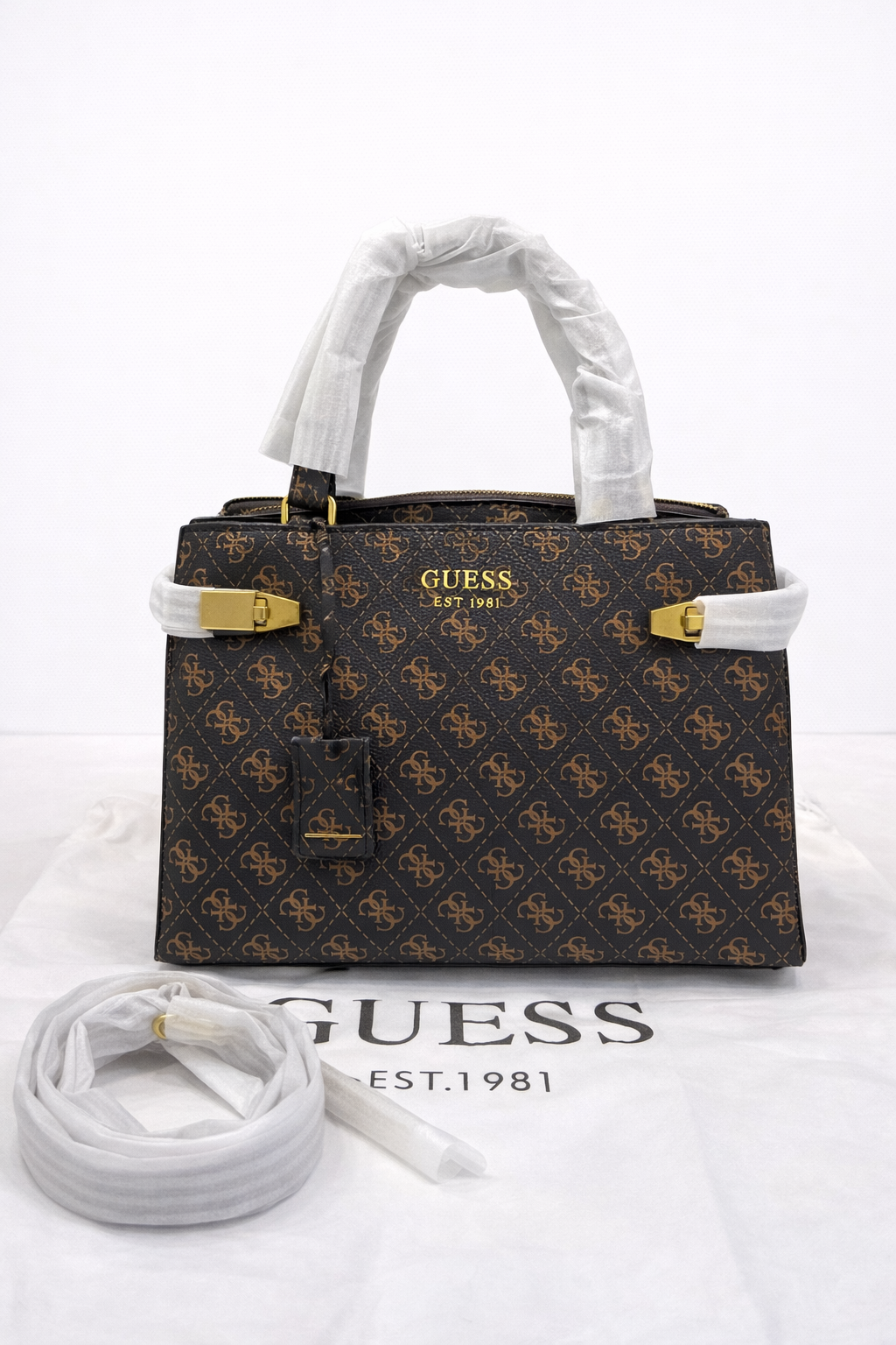 Guess Classic Structured Tote Bag