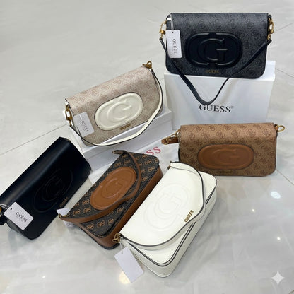 Guess Eco Mietta Flap Shoulder Bags