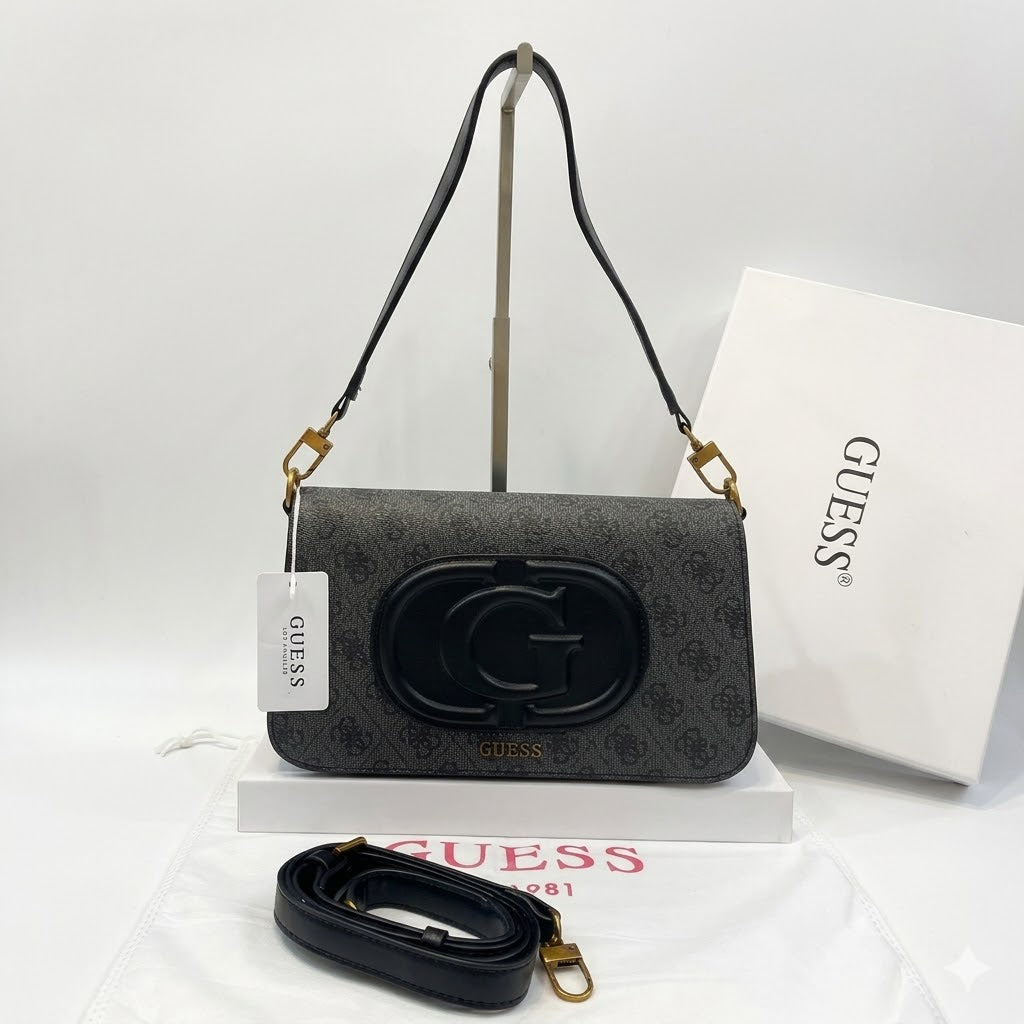 Guess Eco Mietta Flap Shoulder Bags