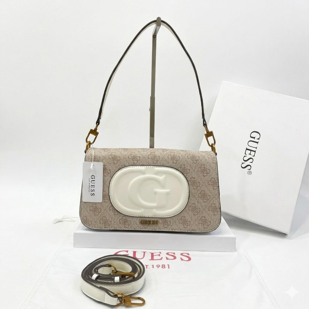 Guess Eco Mietta Flap Shoulder Bags