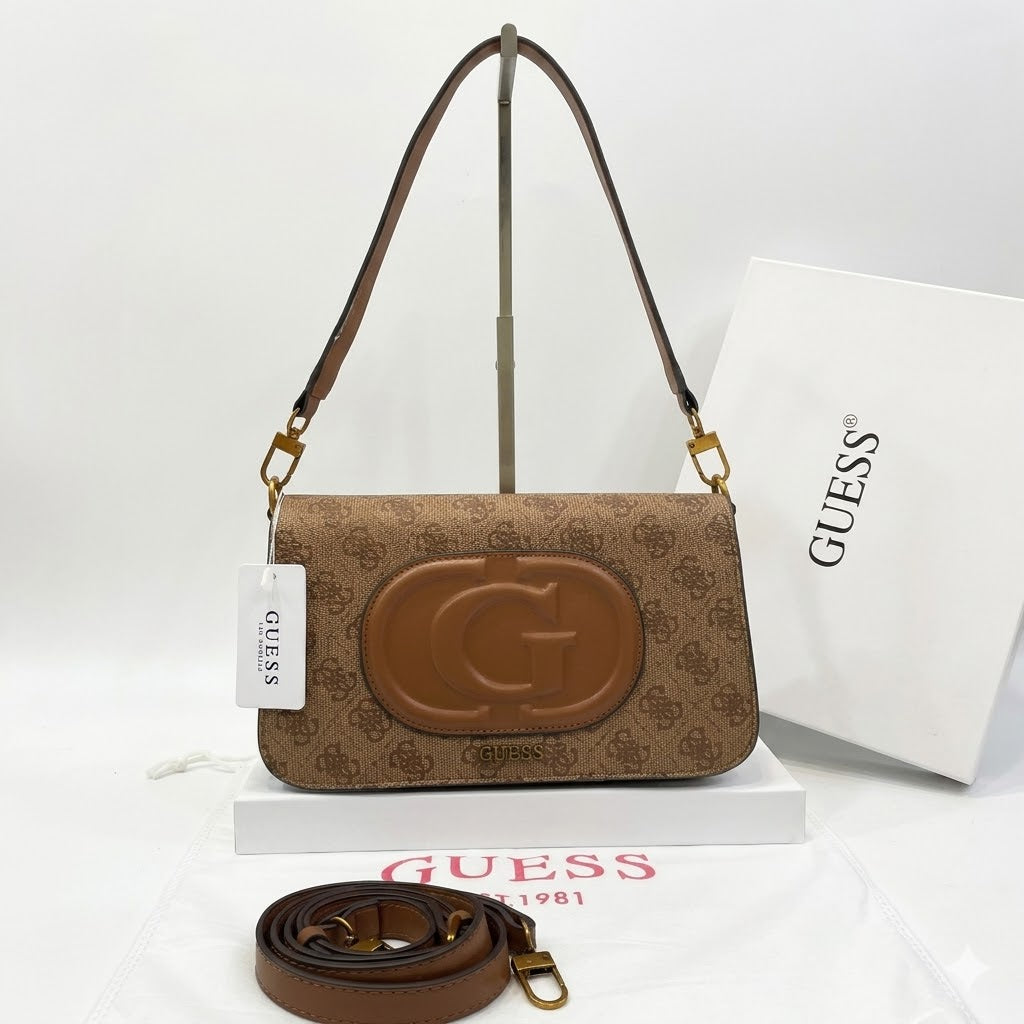 Guess Eco Mietta Flap Shoulder Bags