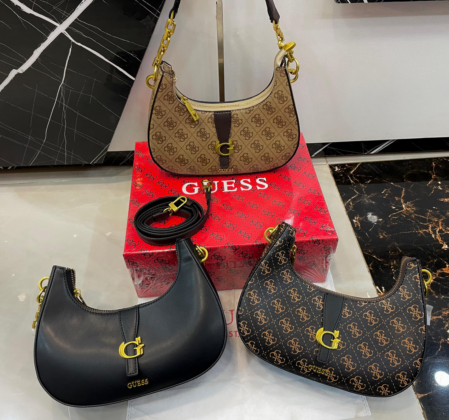 Guess Kuba Hobo Bag