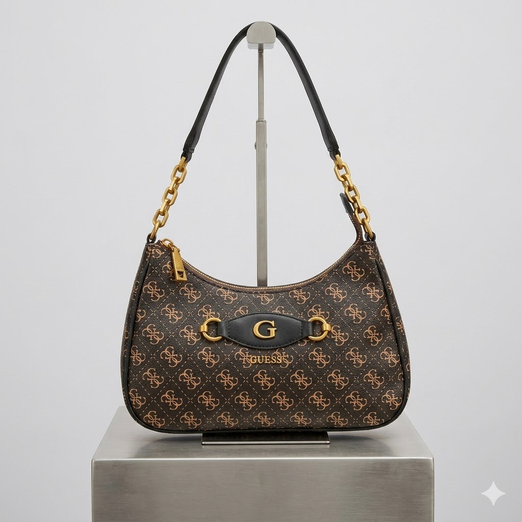 Guess Kuba Top Zip Shoulder Bag