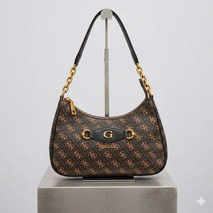 Guess Kuba Top Zip Shoulder Bag