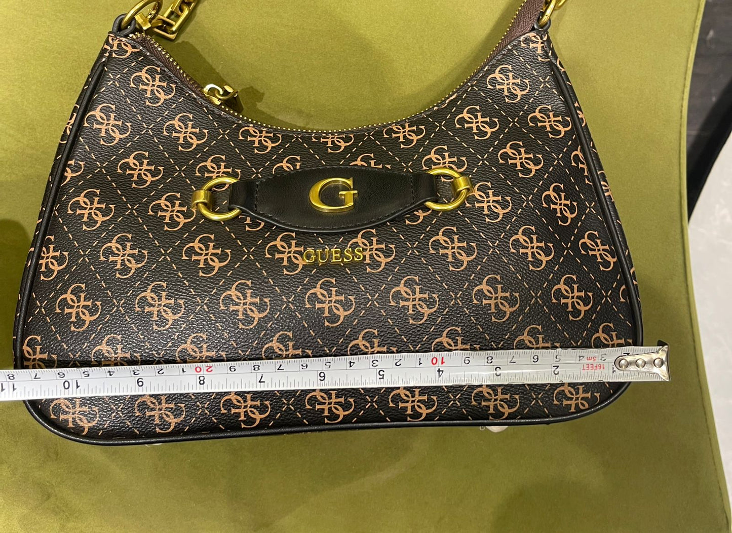 Guess Kuba Top Zip Shoulder Bag