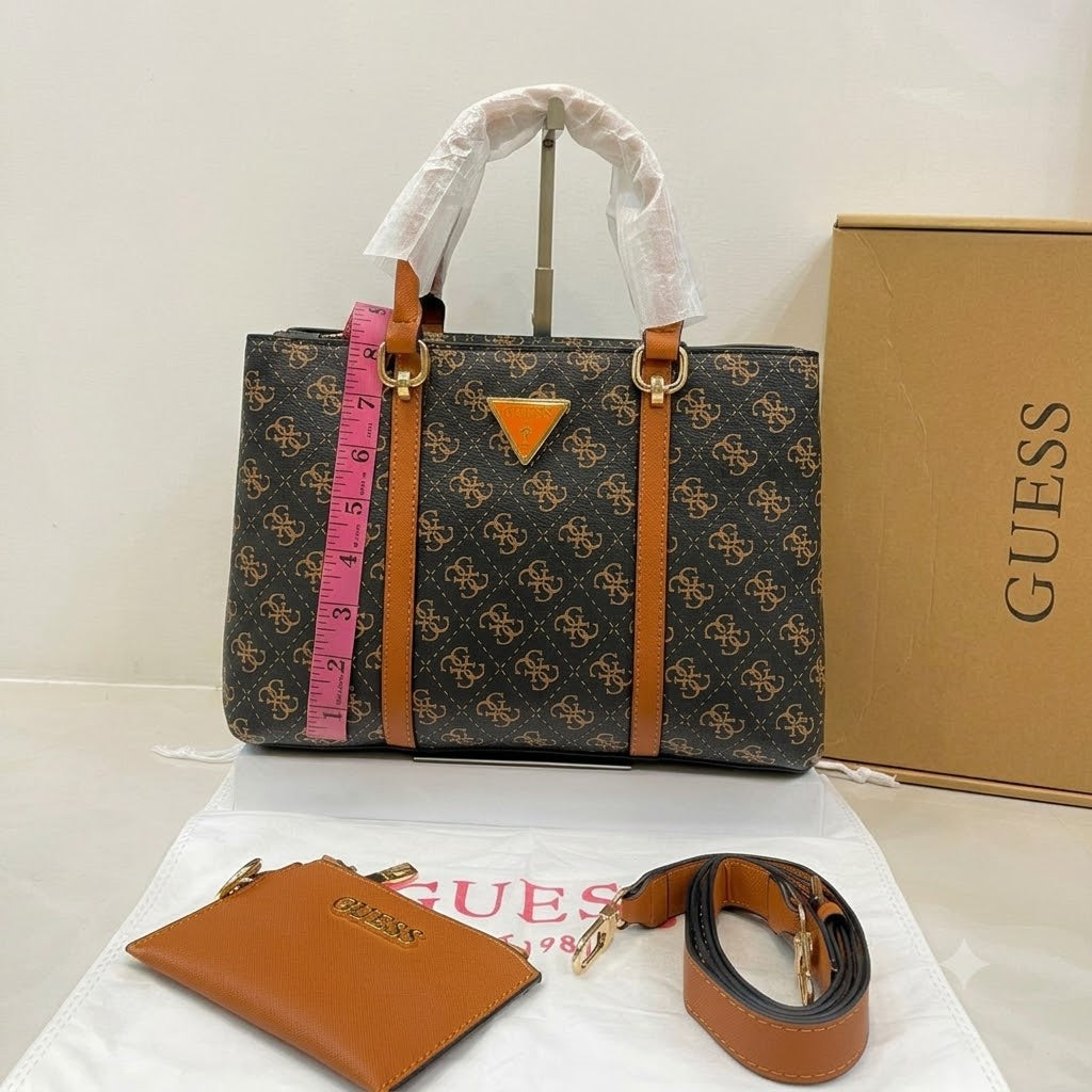 Guess Monogram Tote Shoulder Bag Collection