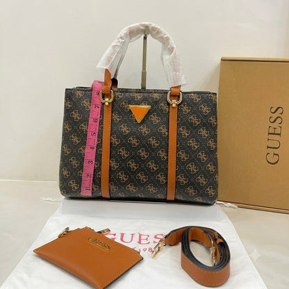 Guess Monogram Tote Shoulder Bag Collection
