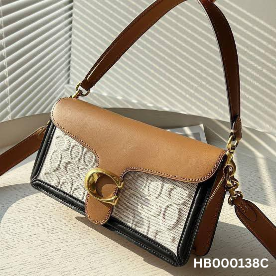 Coach Style Tabby Monogram Shoulder Bag
