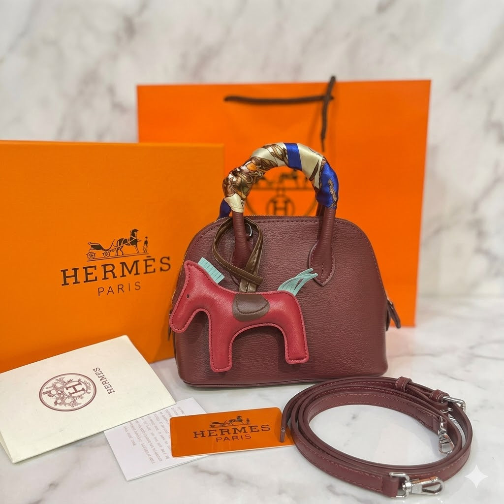 Hermès Bolide 1923 Mini Bag in Togo Leather