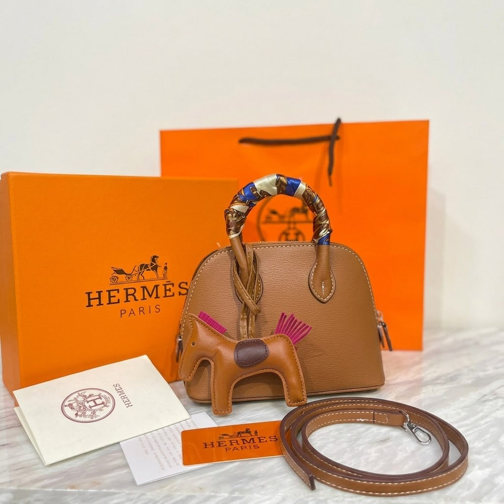 Hermès Bolide 1923 Mini Bag in Togo Leather