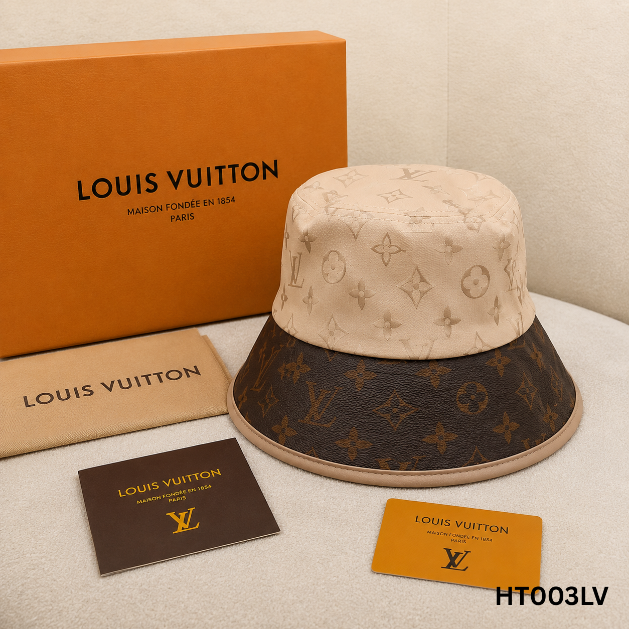 Louis Vuitton Monogram Reversible Bucket Hat