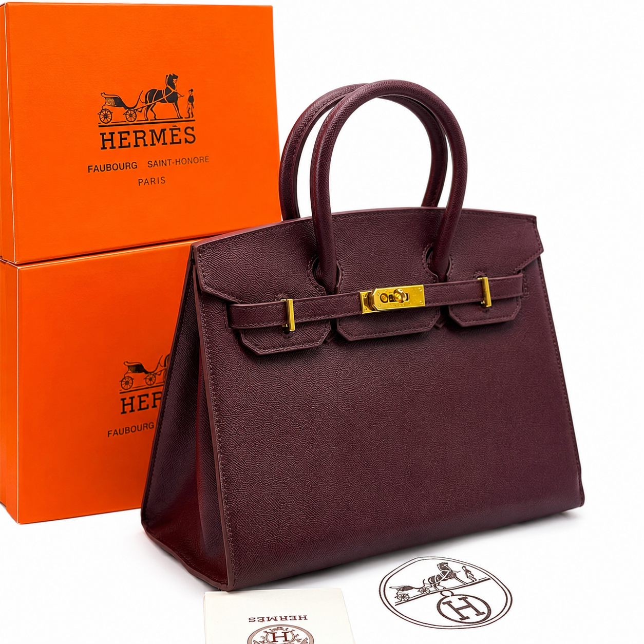 Hermès Birkin 30 Togo Leather Handbag