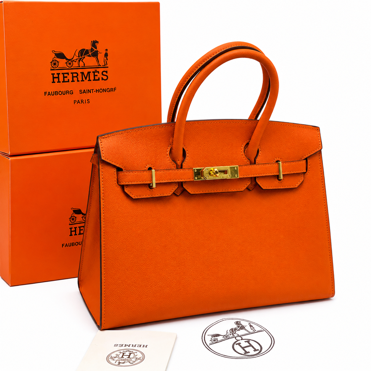 Hermès Birkin 30 Togo Leather Handbag