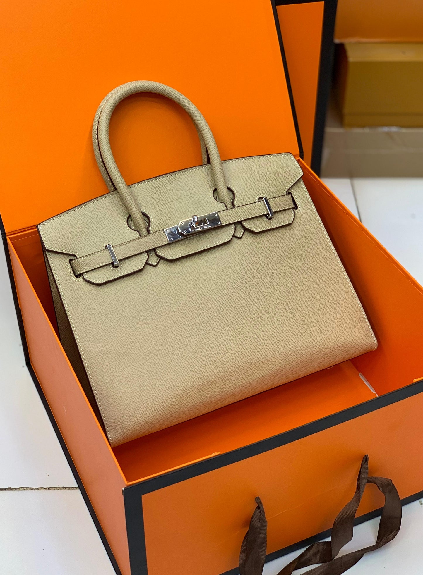 Hermès Birkin 25 Style Top Handle Bag