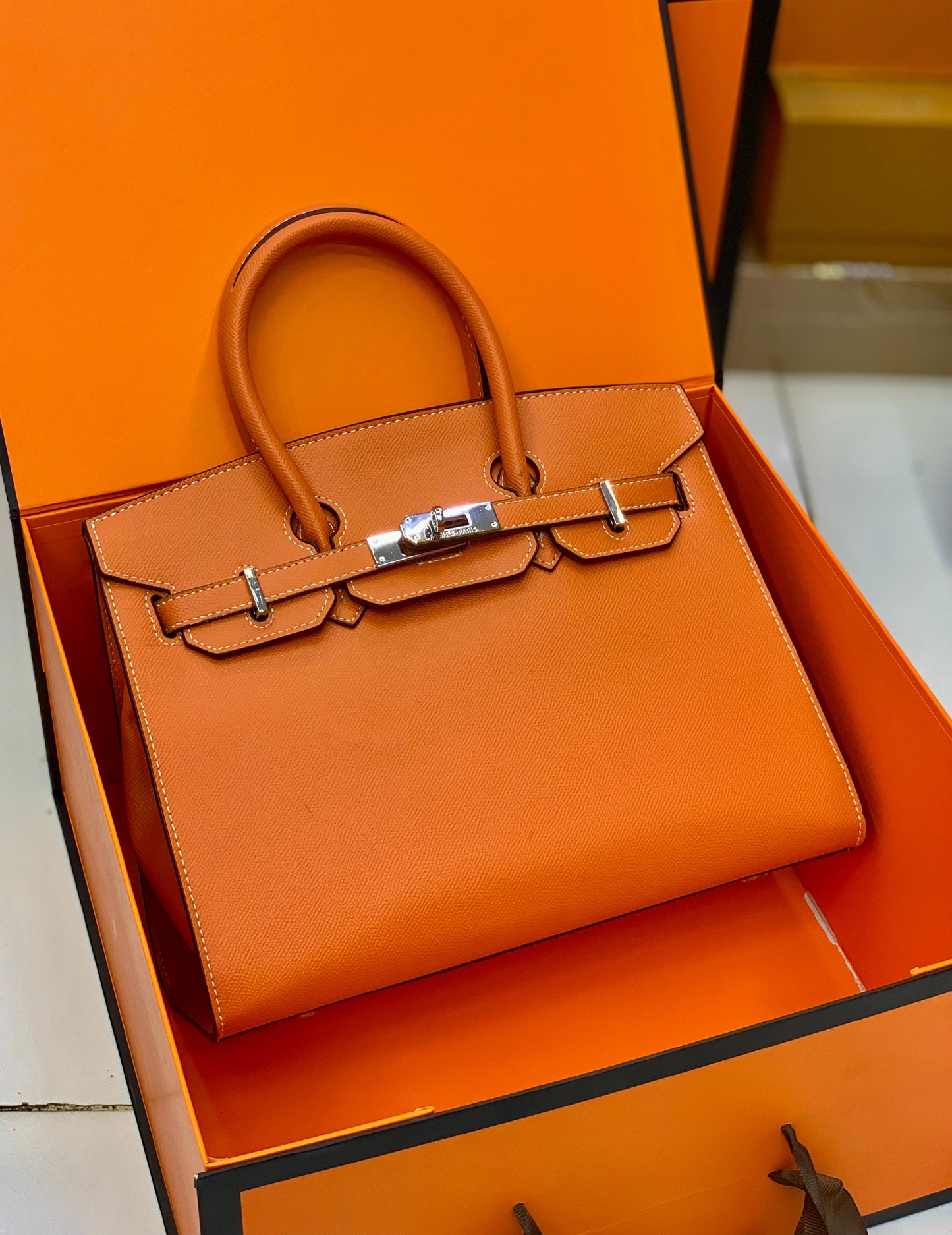 Hermès Birkin 25 Style Top Handle Bag