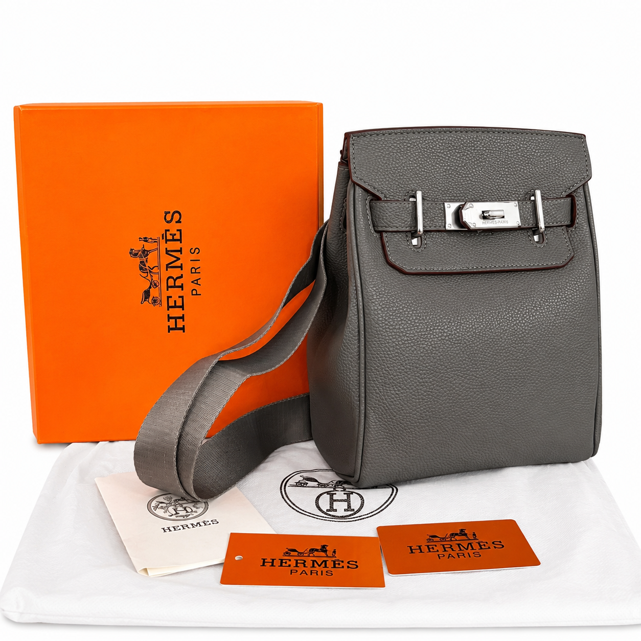 Hermès Herbag Zip Backpack