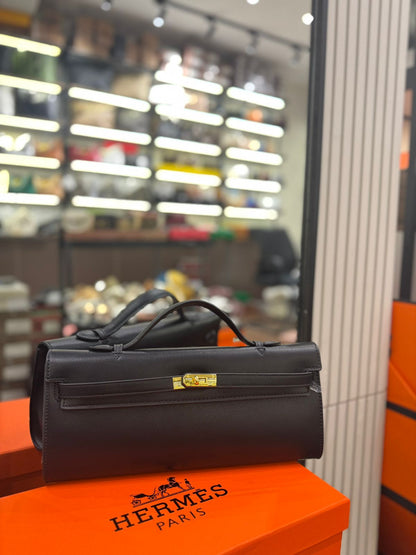 Hermès Kelly Cut Clutch Bag (Epsom Leather Style)