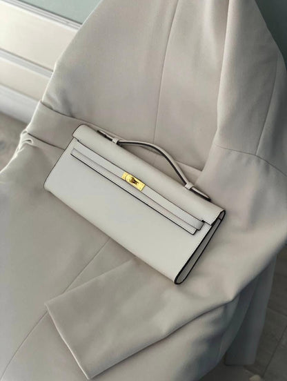 Hermès Kelly Cut Clutch Bag (Epsom Leather Style)