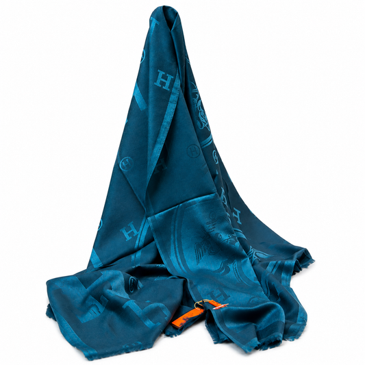 Hermès Monogram Luxury Shawl