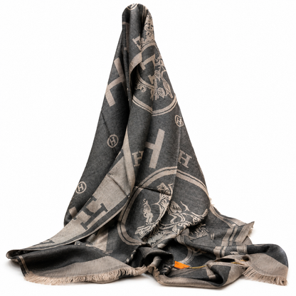 Hermès Monogram Luxury Shawl