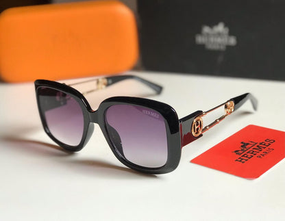 Hermès Signature Link Cat-Eye Sunglasses